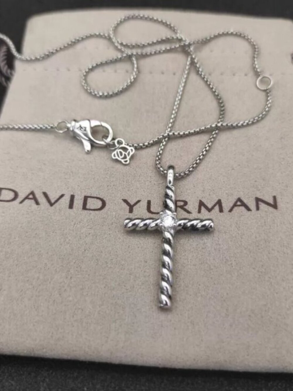 David Yurman Cross Necklace